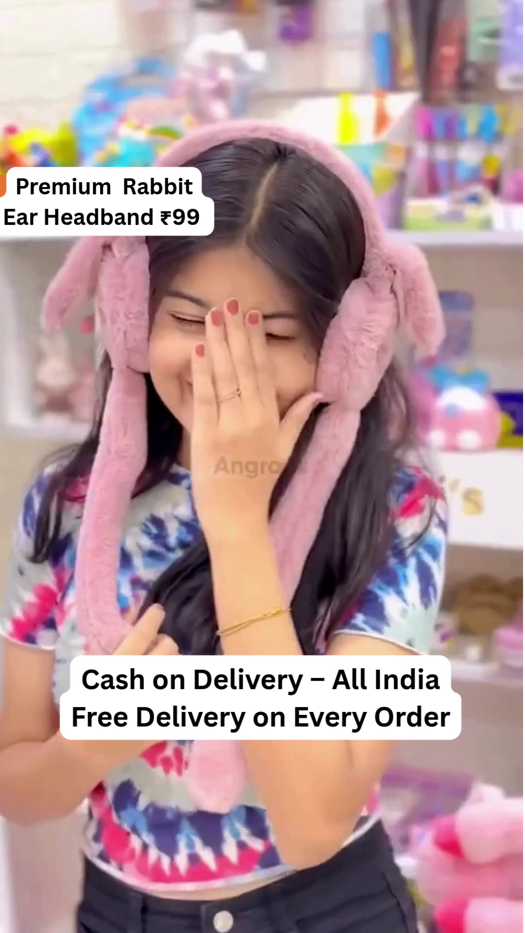Cute Premium Rabbit Ear Headband