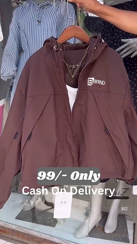 Trendy Pink Winter Jacket