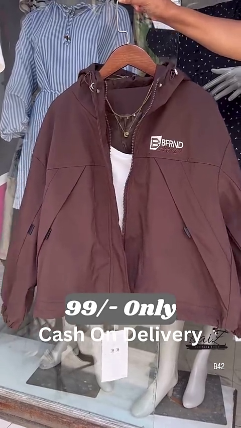 Trendy Pink Winter Jacket