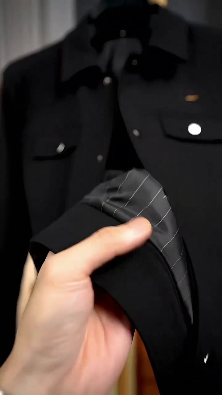 Premium Black Jacket – Sharp & Stylish