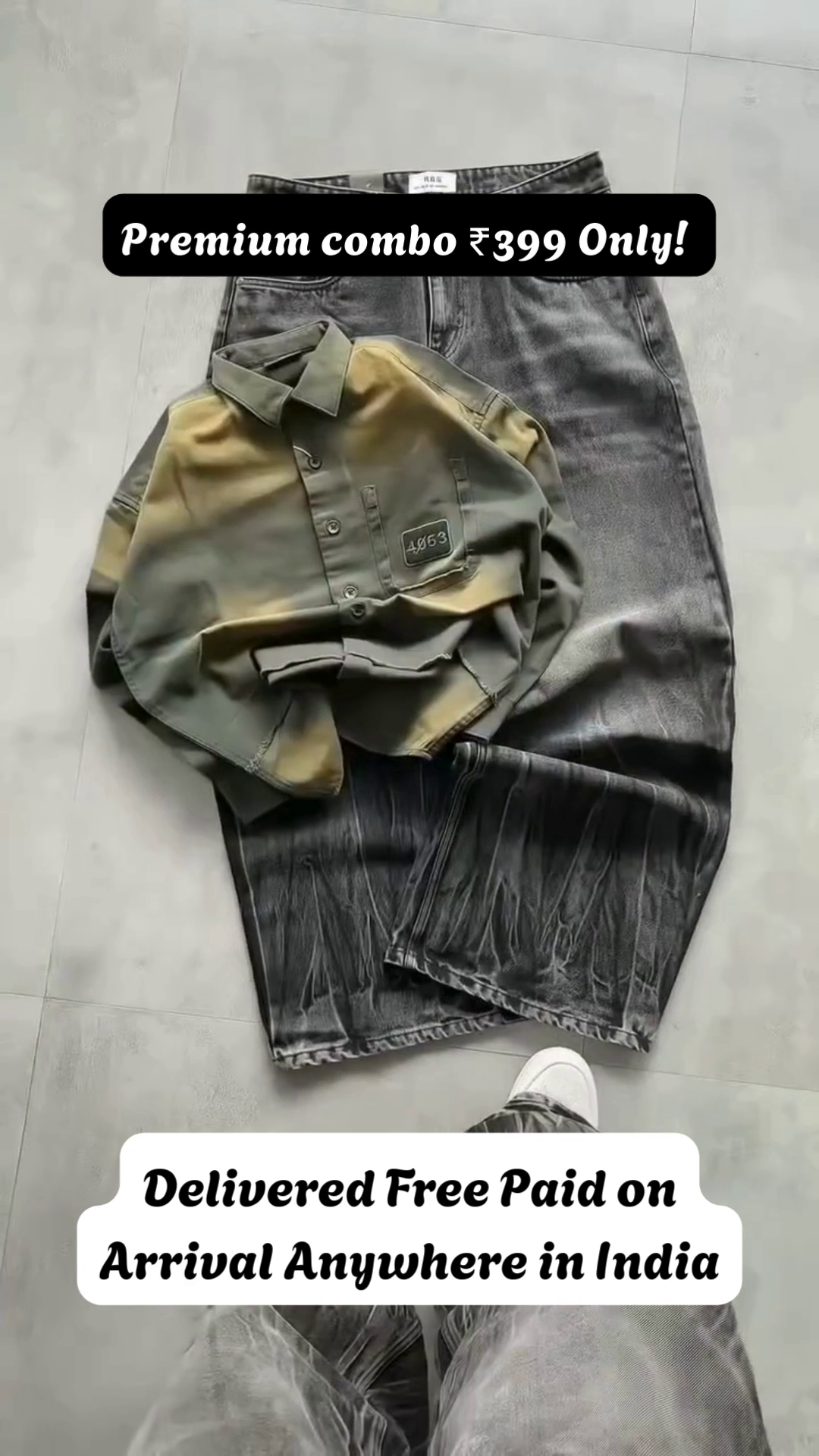 Premium Combo Deal – Shirt & Jeans