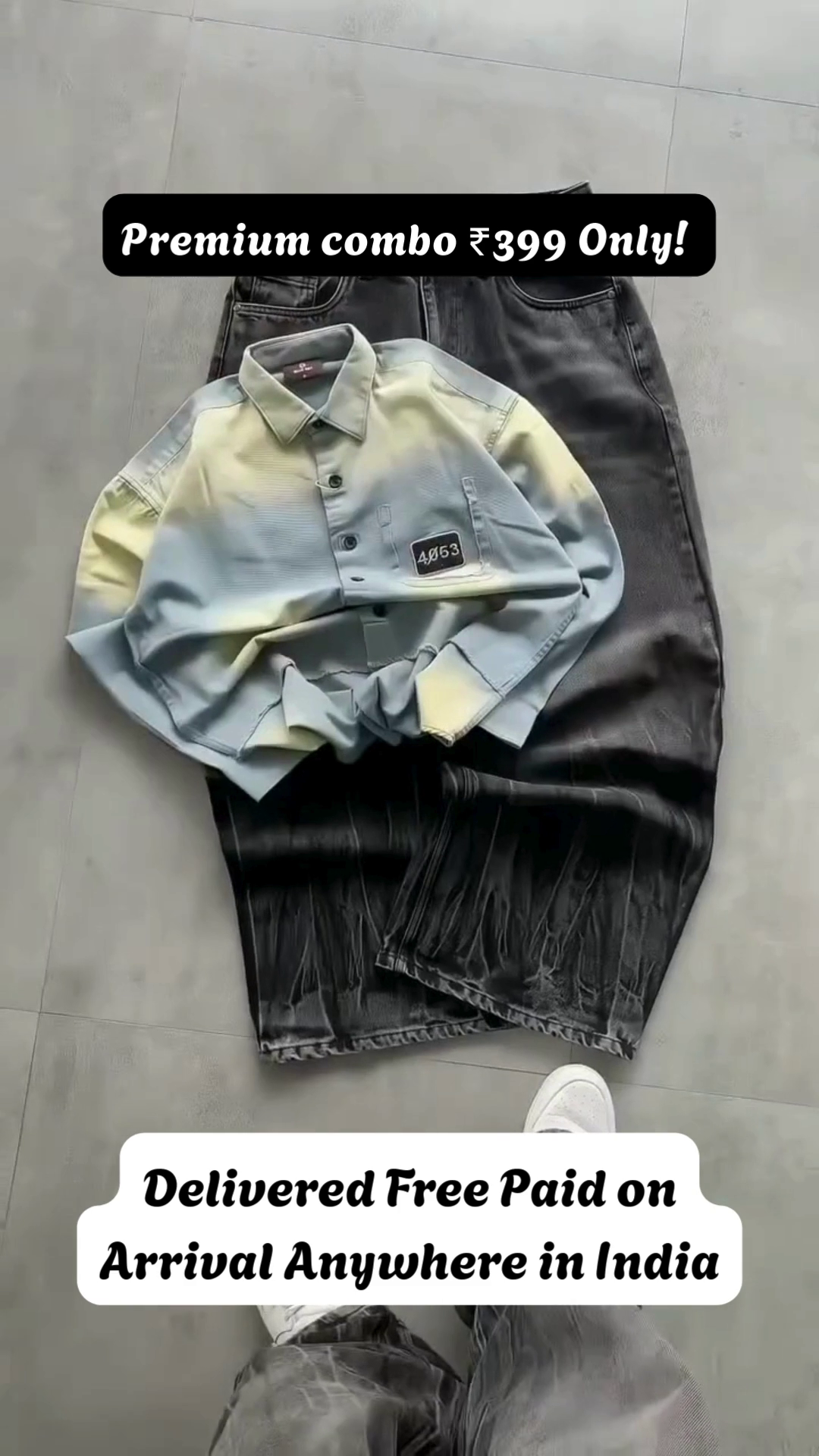 Premium Combo Deal – Shirt & Jeans