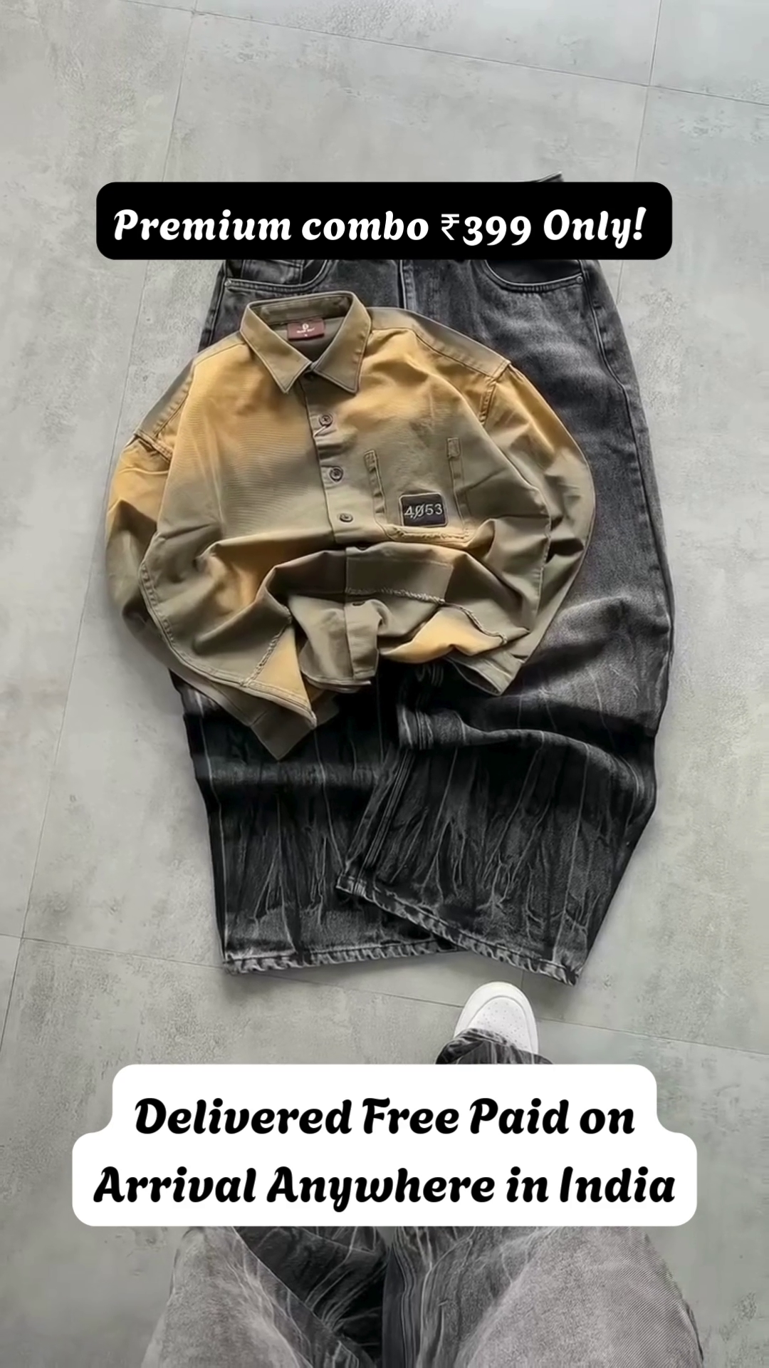 Premium Combo Deal – Shirt & Jeans