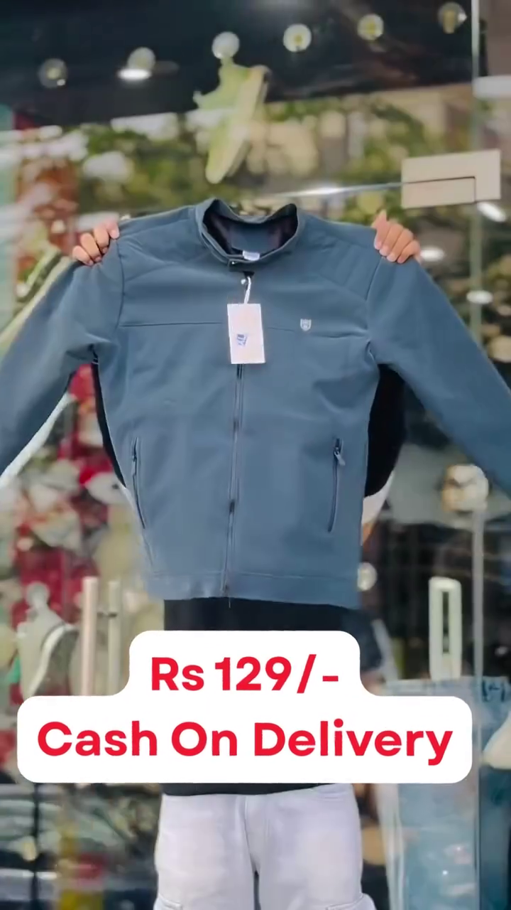Premium Black Jacket at Just ₹129 🖤🔥