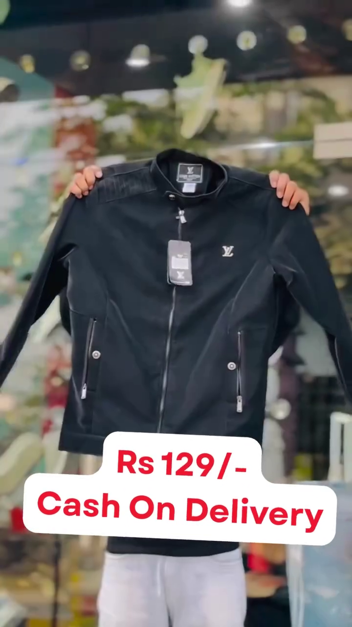 Premium Black Jacket at Just ₹129 🖤🔥