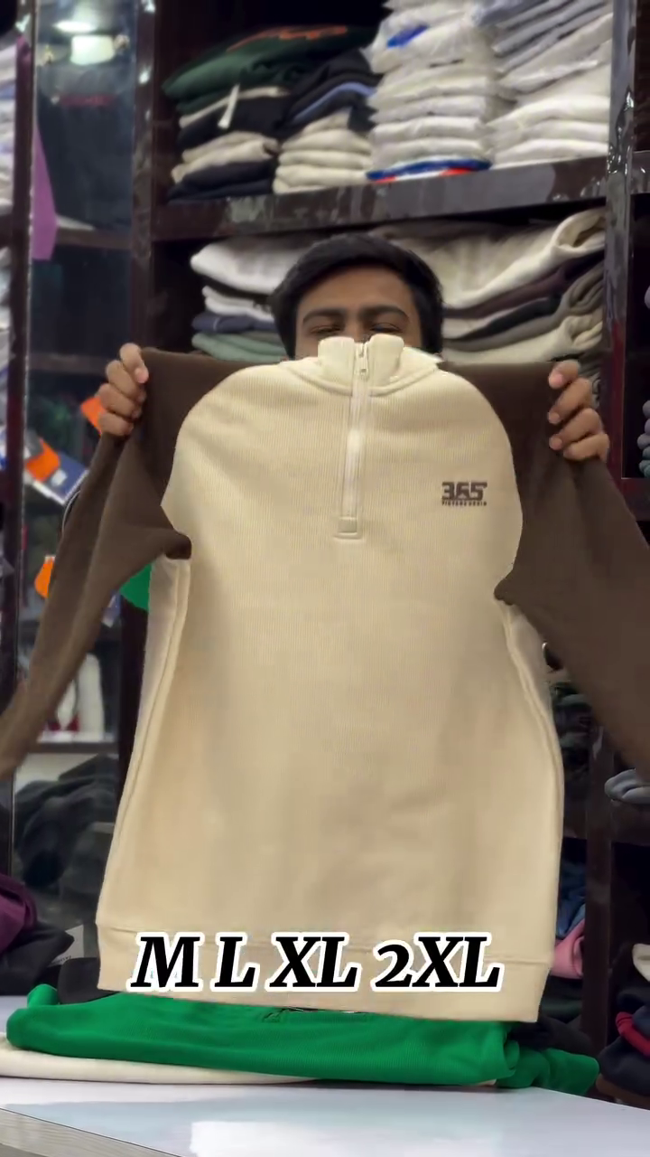 Stylish Winter Sweatshirt Combo 💚🤍