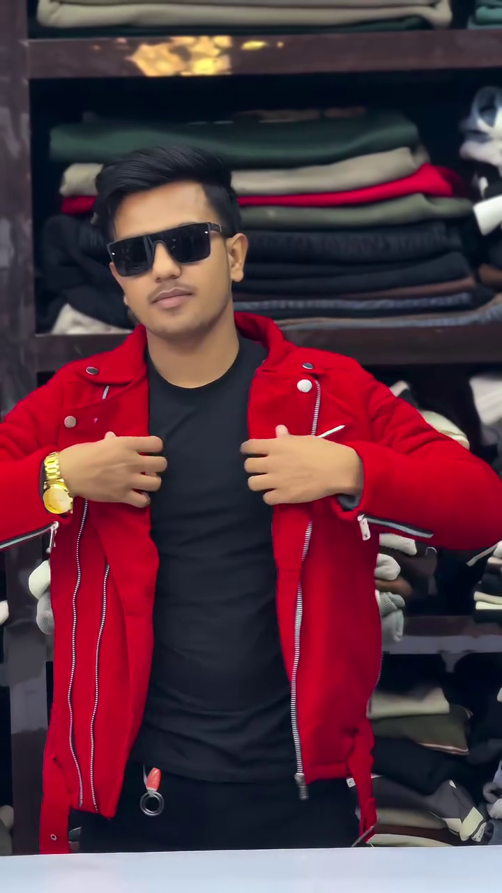 Bold Red Winter Jacket ❤️🔥