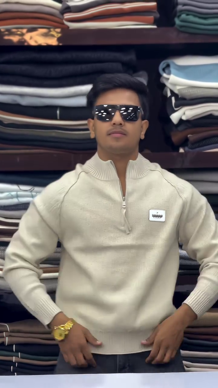 Classic Brown Winter Sweater 🤎