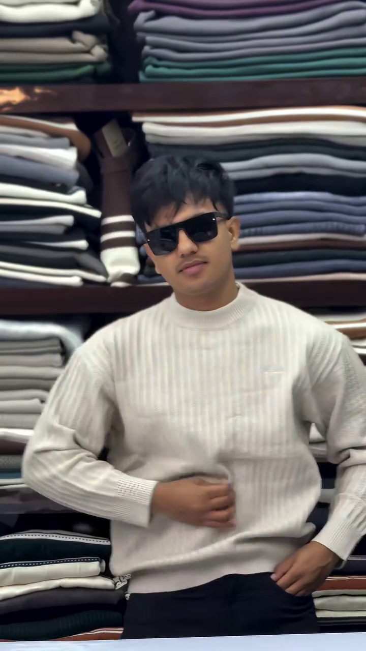 Premium Maroon Rib Sweater 🍷