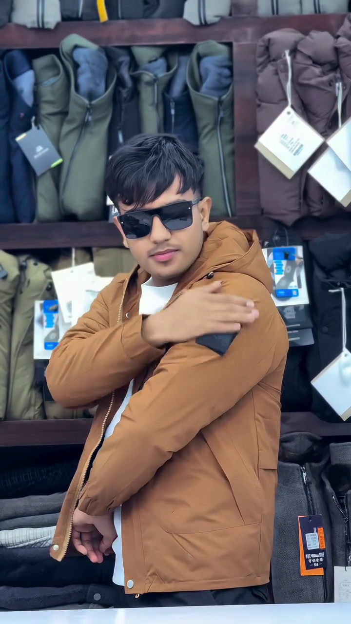 Warm Hooded Winter Jacket 🧥🔥