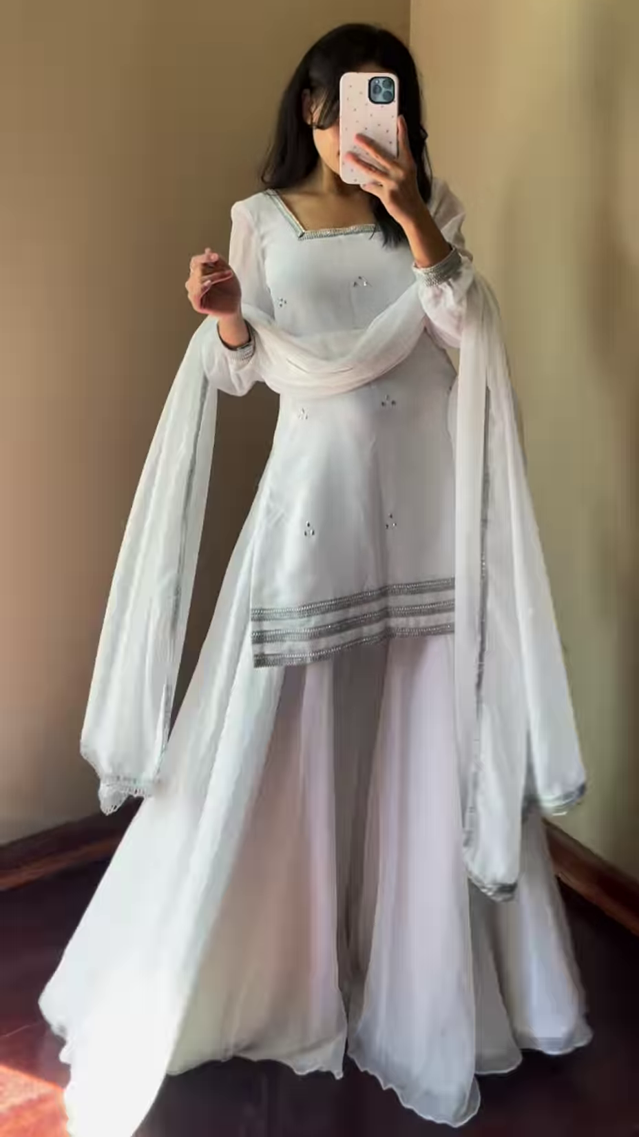 Classic White Ethnic Kurta Set – Grace Meets Comfort