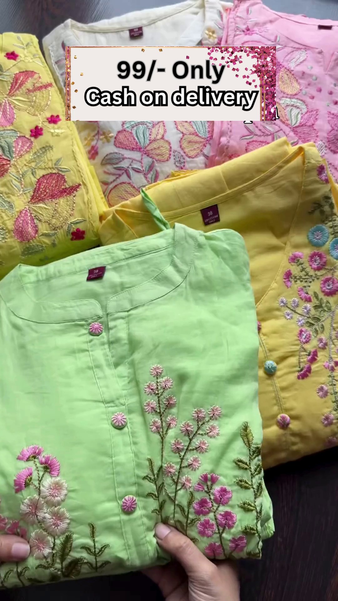 Premium Kundan Organza Suit set featuring floral digital prints and intricate handwork.