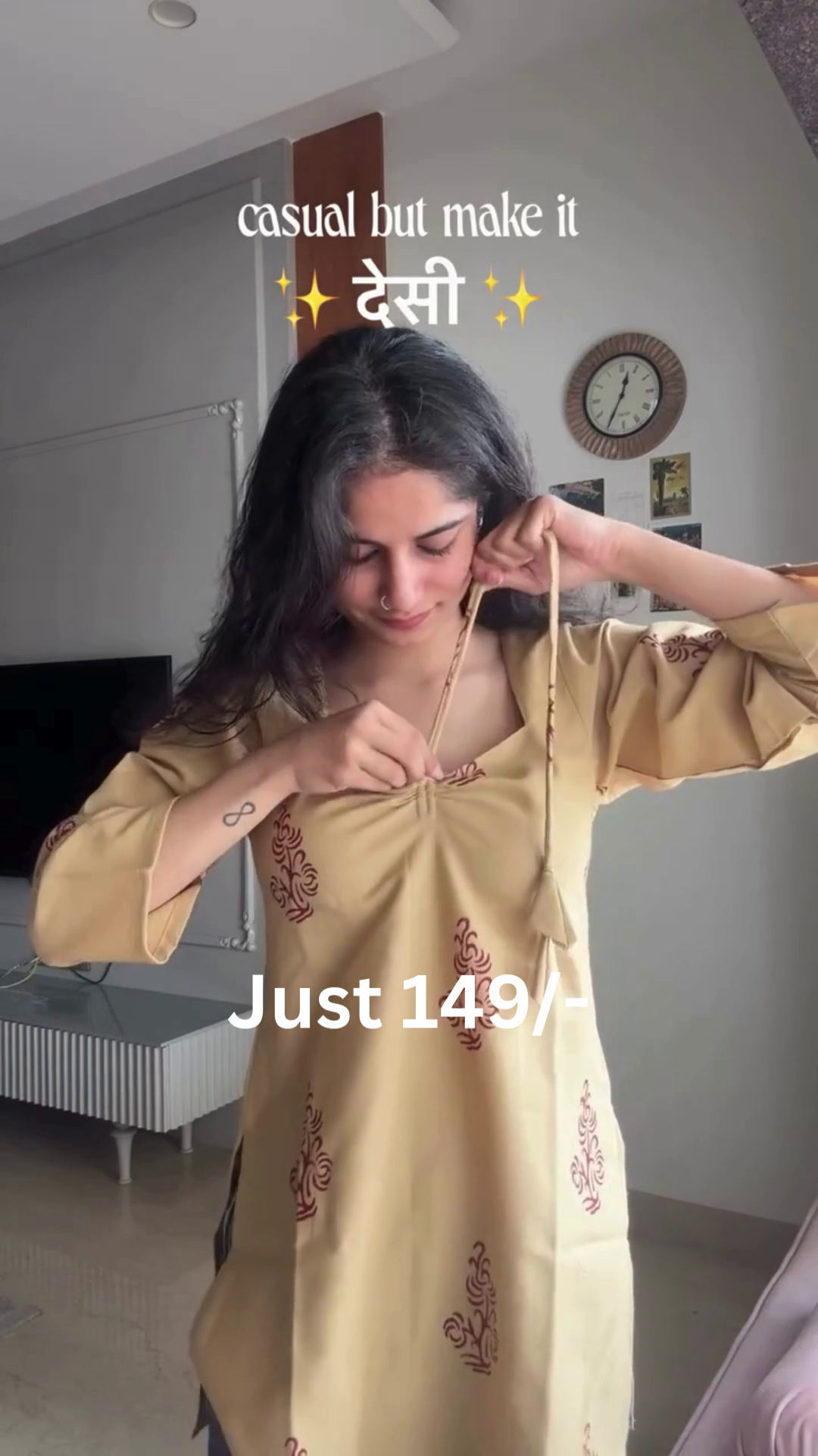 Desi Casual Kurti