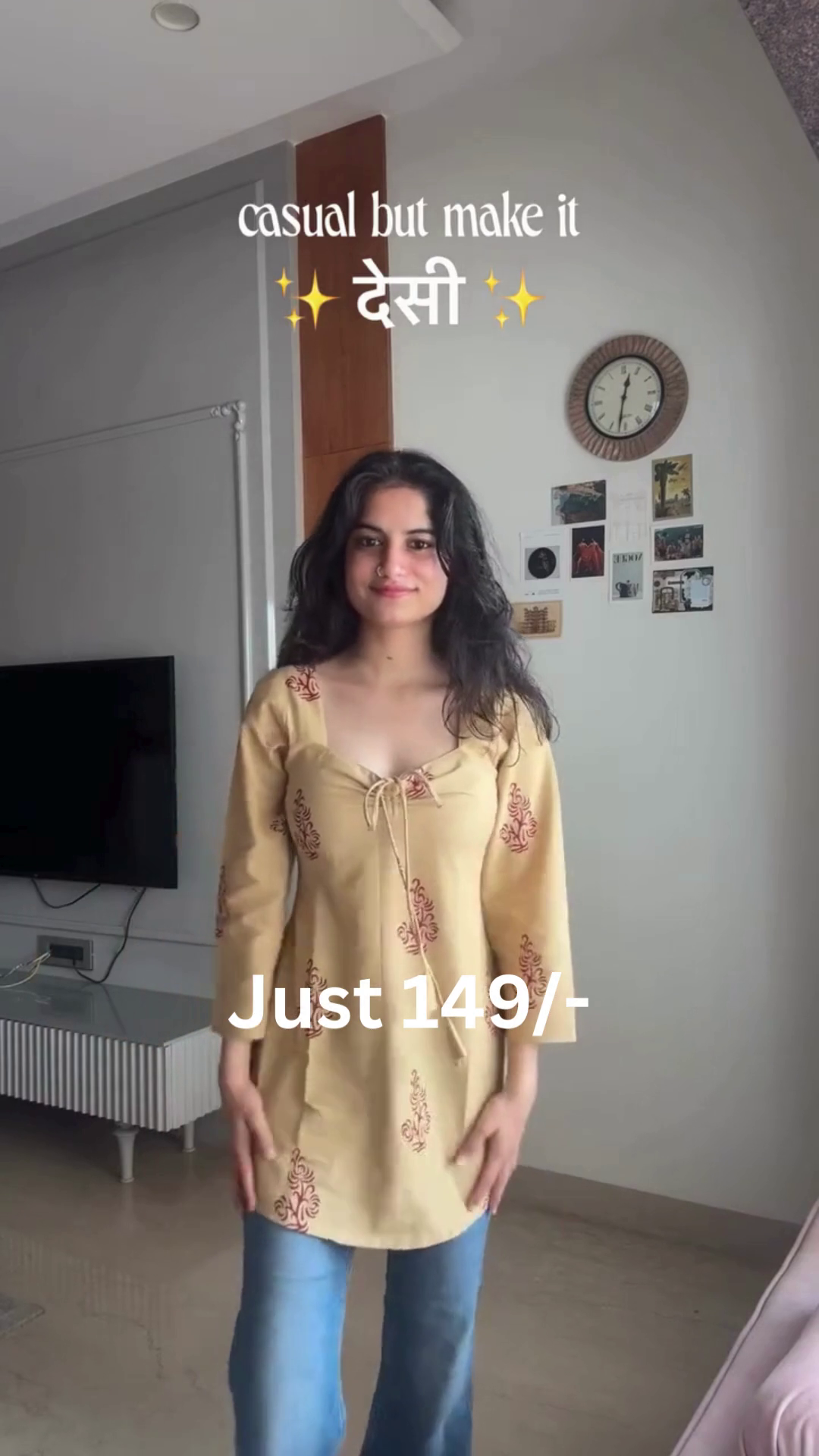 Desi Casual Kurti