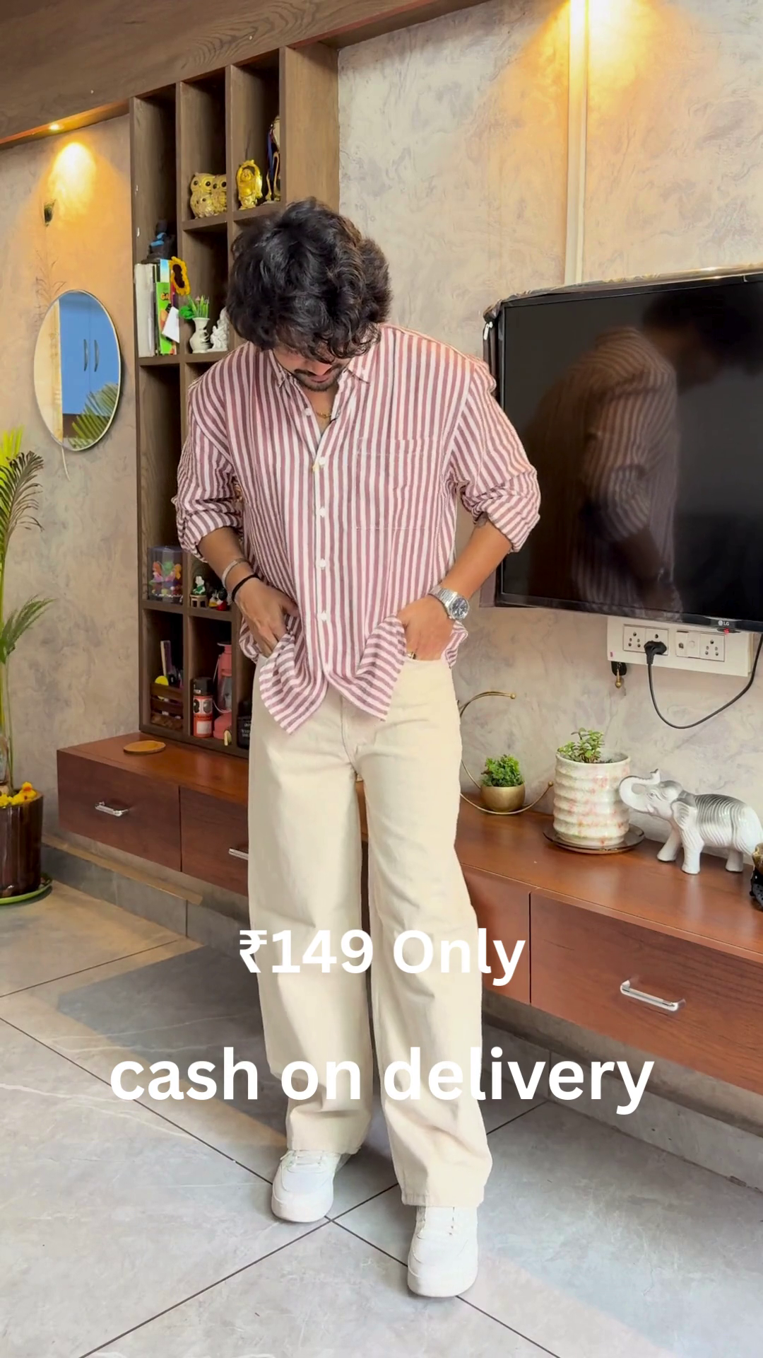 Smart Pink Striped Shirt – Modern Casual Done Right