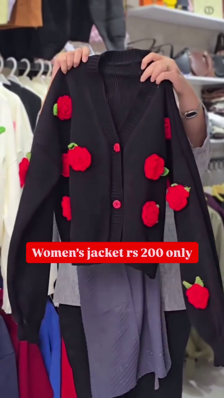 Cute Strawberry Cardigan – Playful & Cozy Fashion