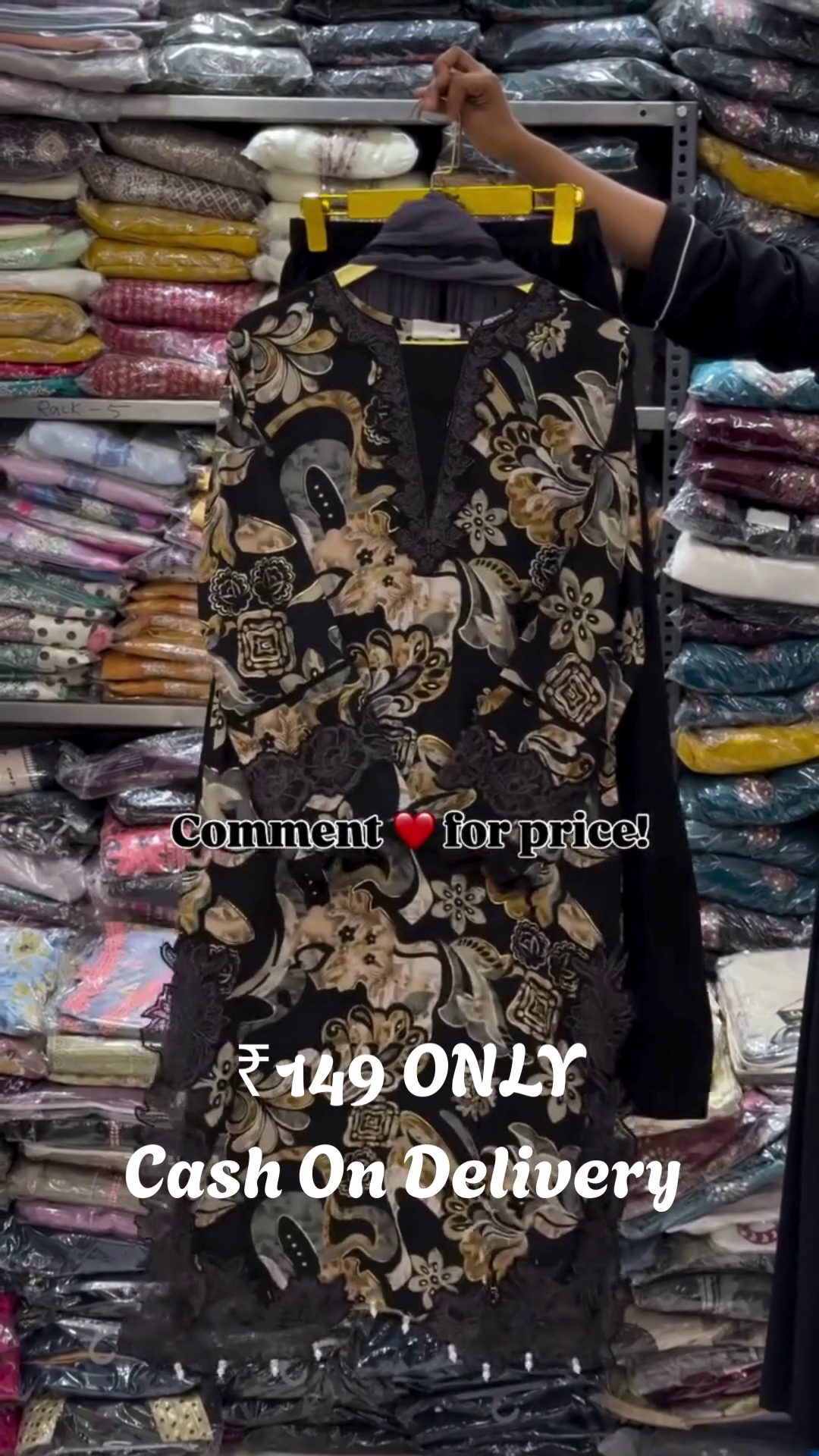 Beige Floral Printed Kurta Set – Subtle Tones with Statement Prints