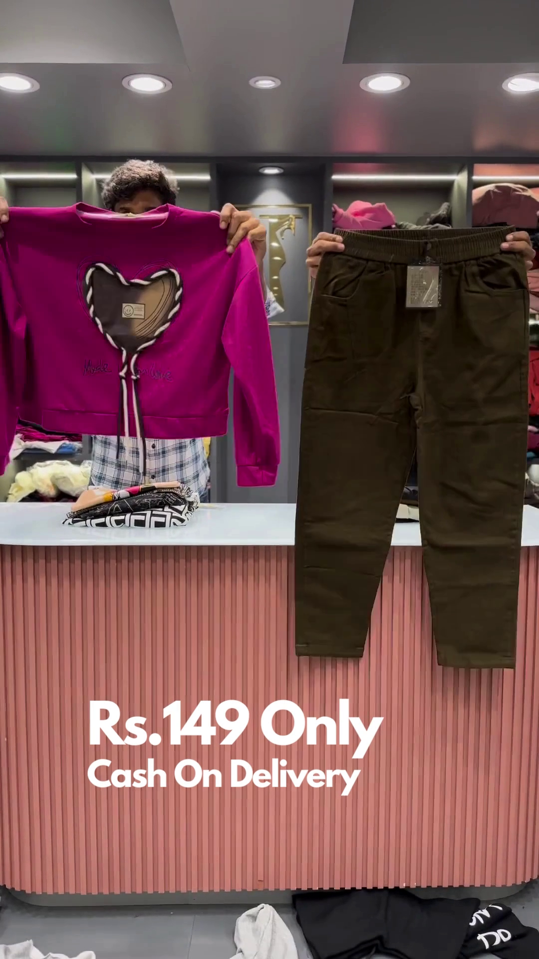 Trendy Geometric Co-Ord Set – Modern Style at Rs.149 Only
