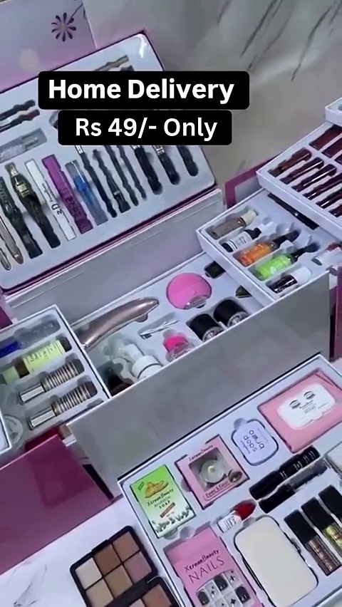All-in-One Makeup Kit – Complete Beauty Box at Just Rs. 49