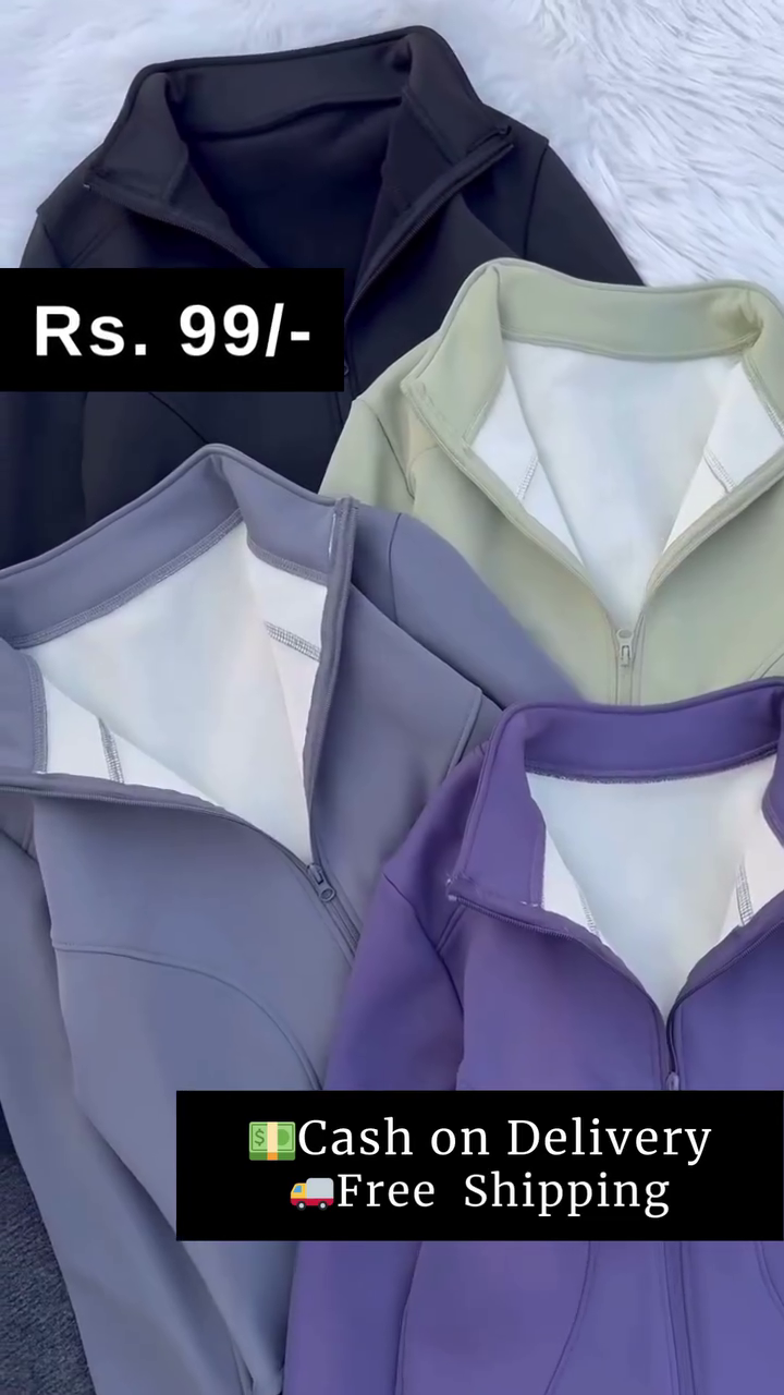 Trendy Zip-Up Sweatshirts – Cozy Comfort at Rs. 99