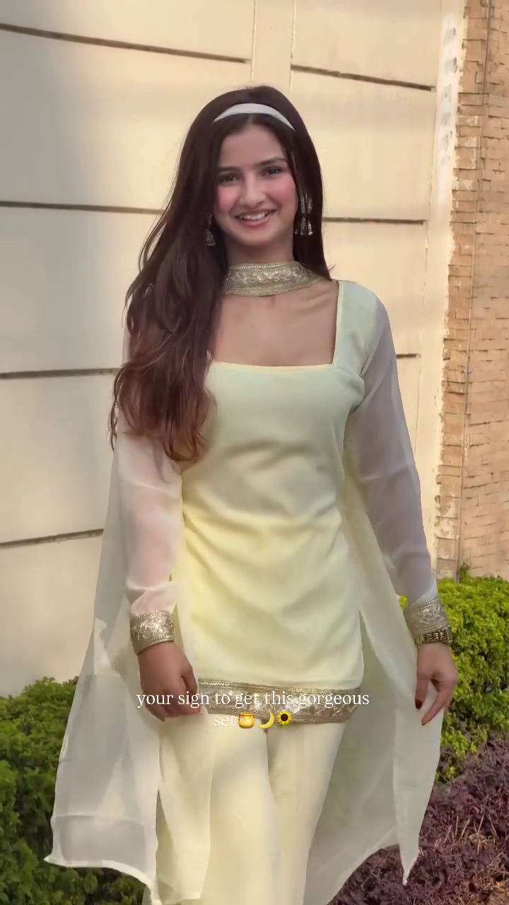 Elegant Pastel Yellow Ethnic Suit – Minimal & Graceful Festive Style ✨