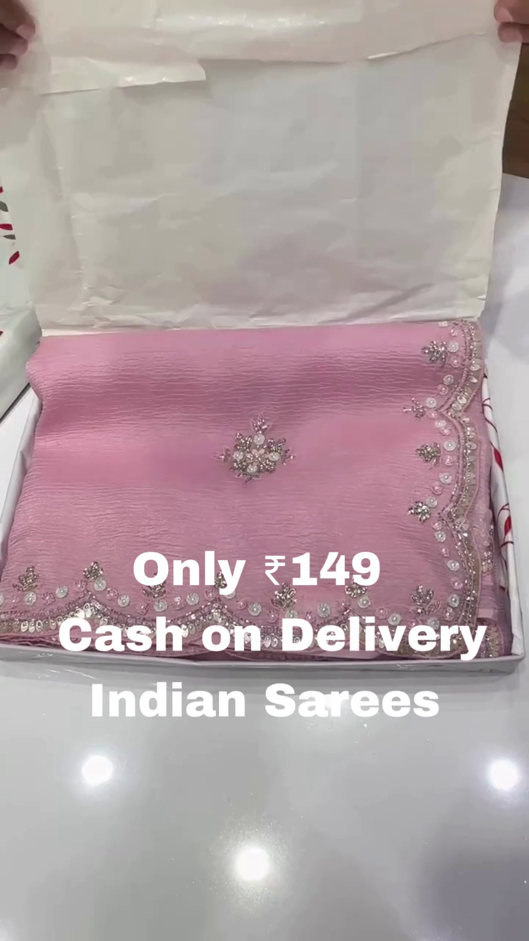 Graceful Pink Embroidered Saree for Festive Elegance