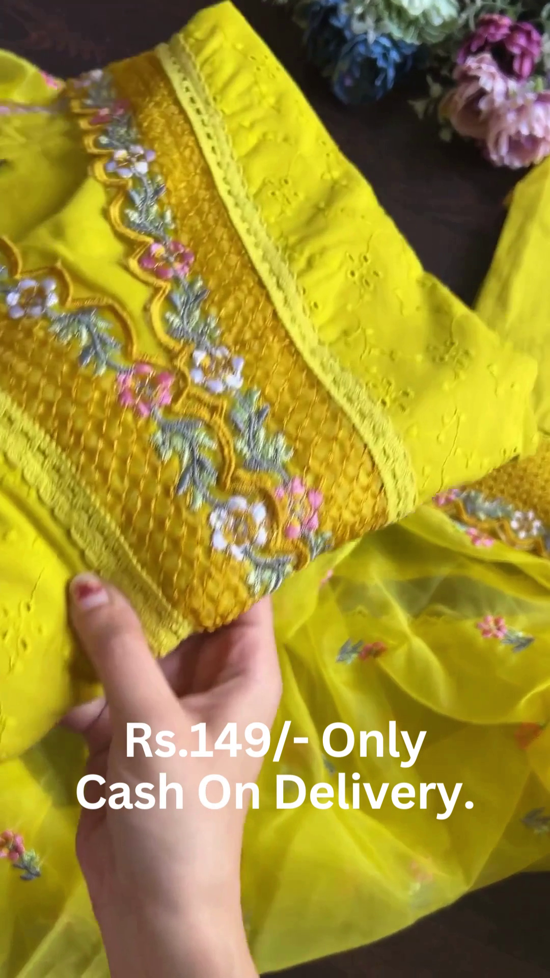 Graceful Pink Embroidered Ethnic Suit Set