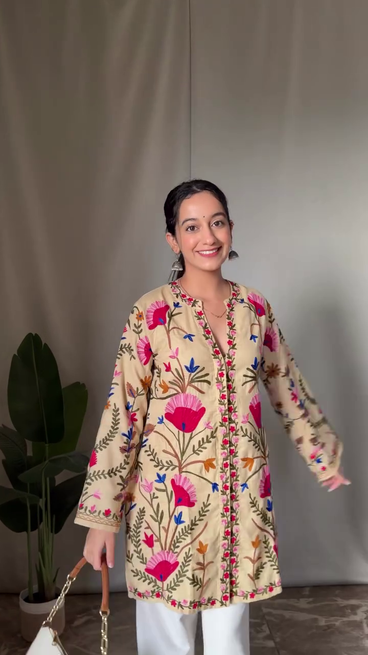 Trendy Floral Printed Kurta – Vibrant & Everyday Stylish