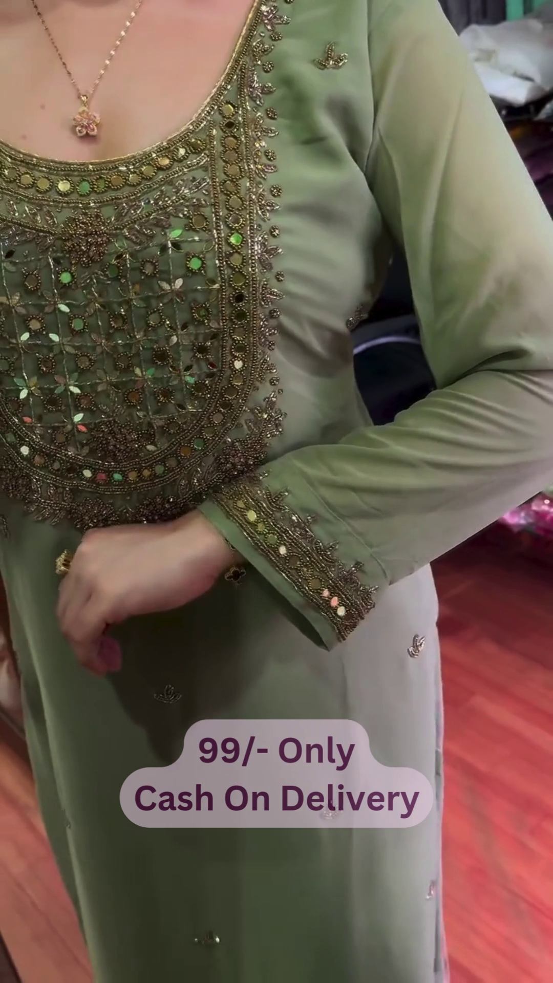 Elegant Green Suit Set