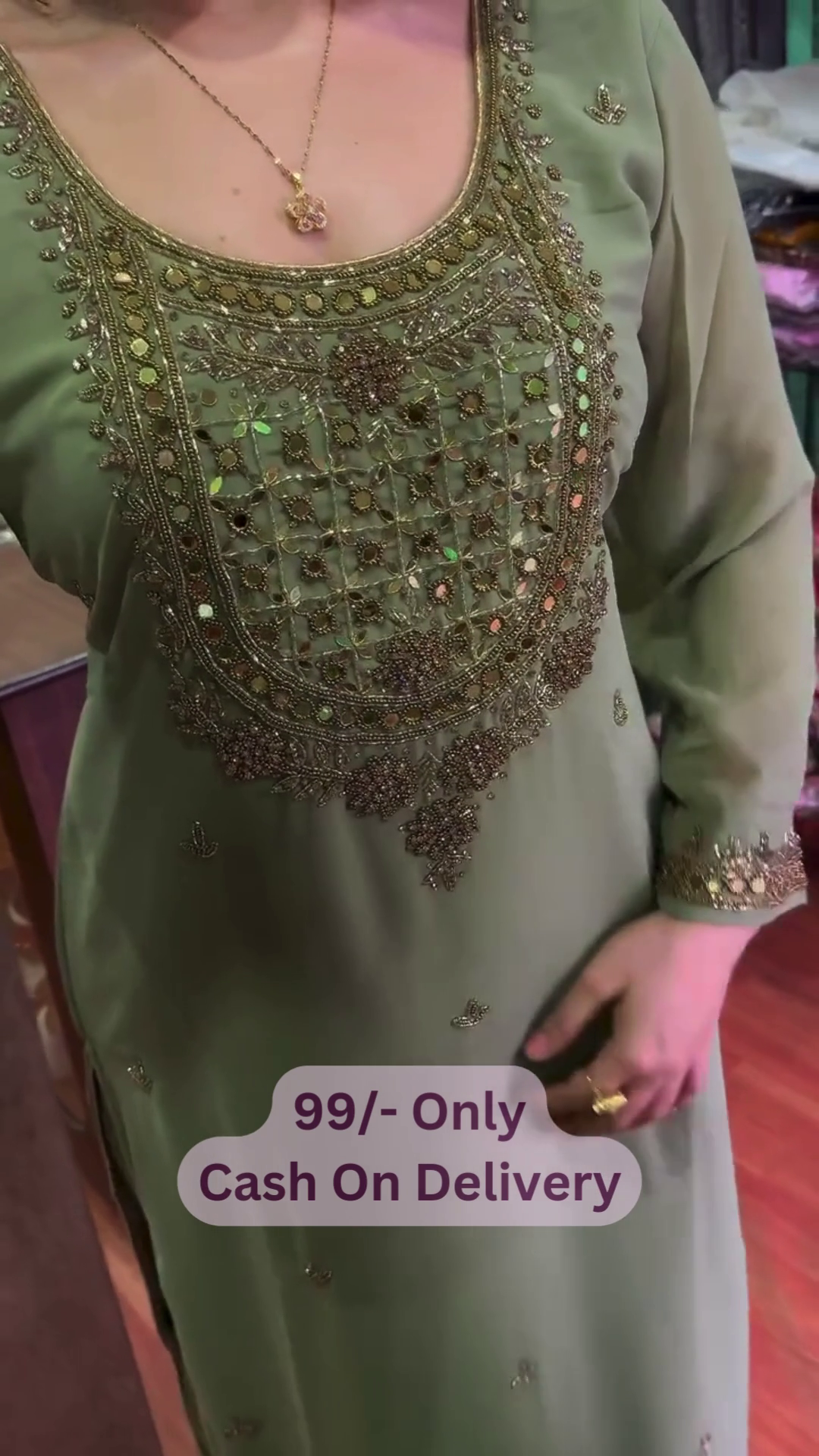 Elegant Green Suit Set