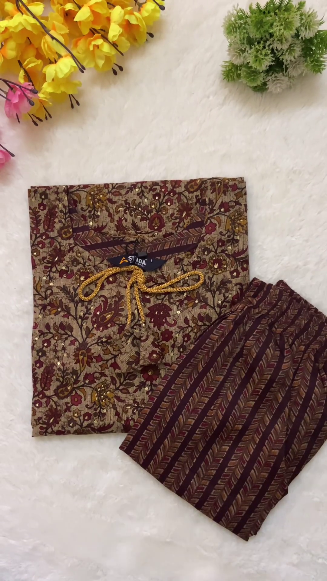 Classic Green Printed Kurta Set – Everyday Ethnic Elegance