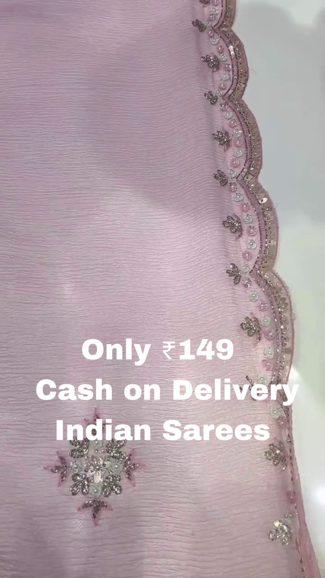 Soft Pink Designer Saree