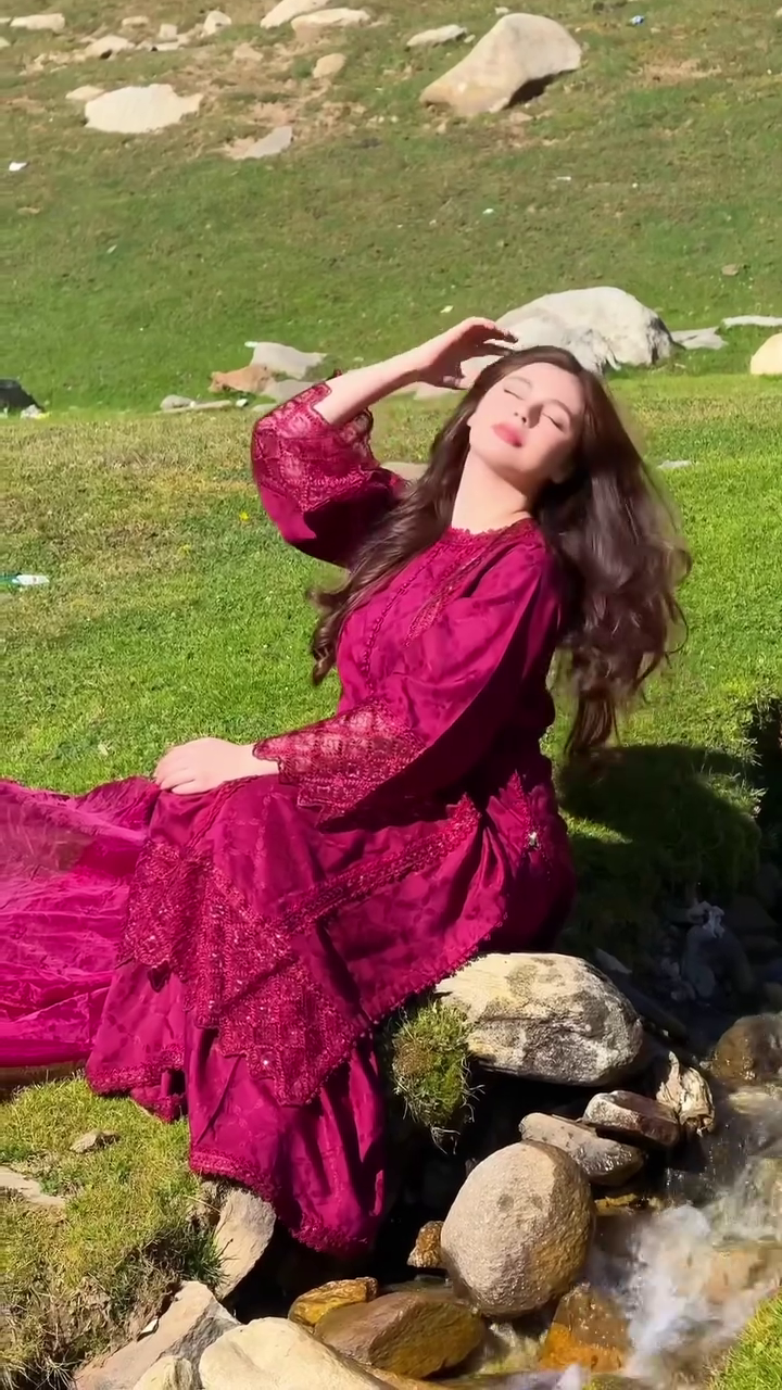 Royal Wine Elegance – Graceful Statement Ethnic Wear