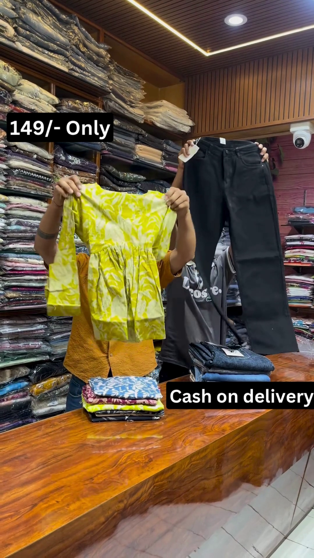 Trendy Combo Deal – Floral Top with White Pants