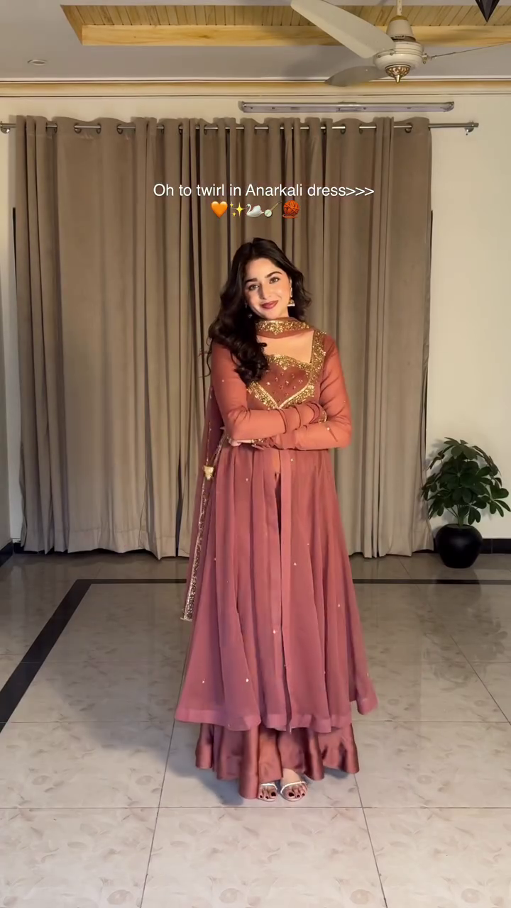 ✨ Twirl-Worthy Beauty – Classic Anarkali Elegance ✨