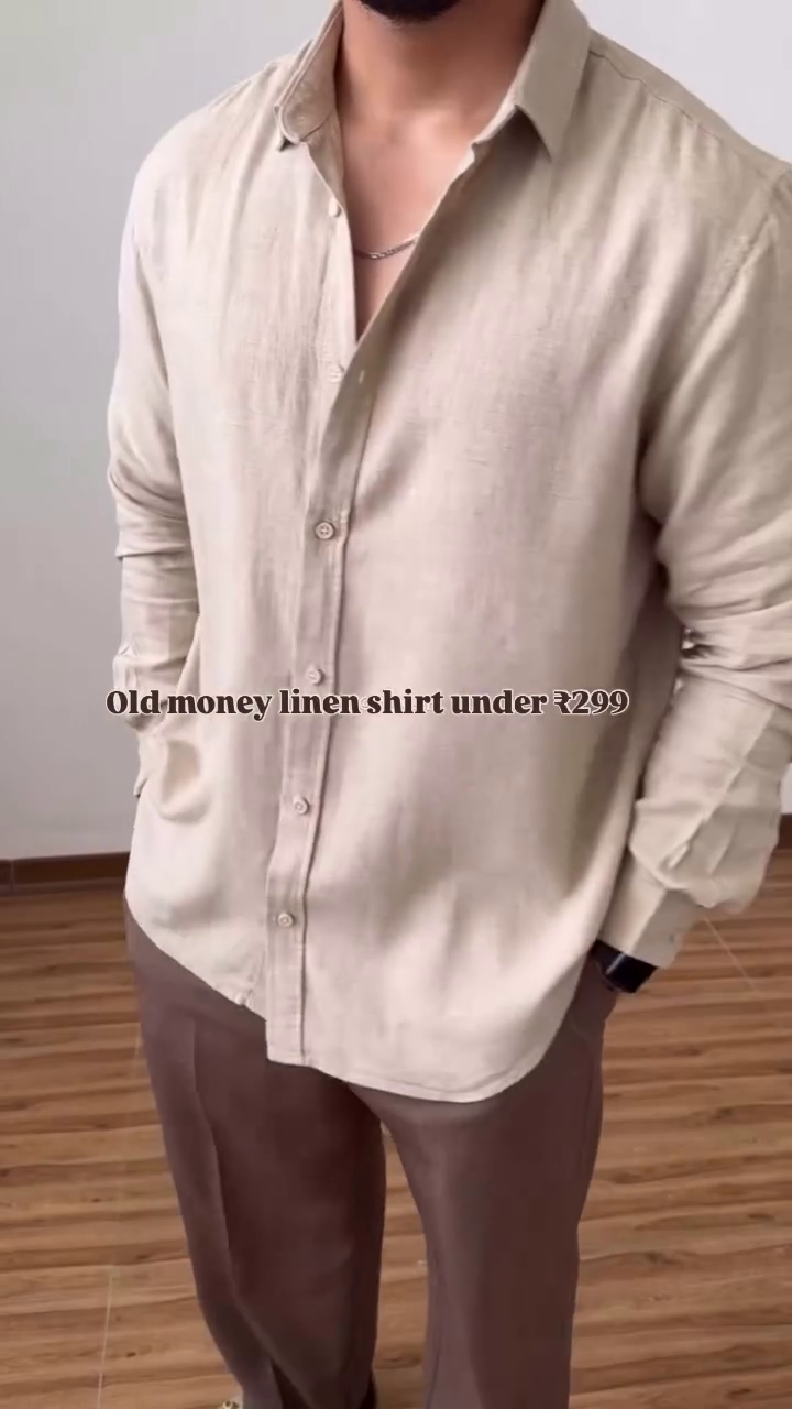 Old Money Linen Shirt – Minimal Luxury