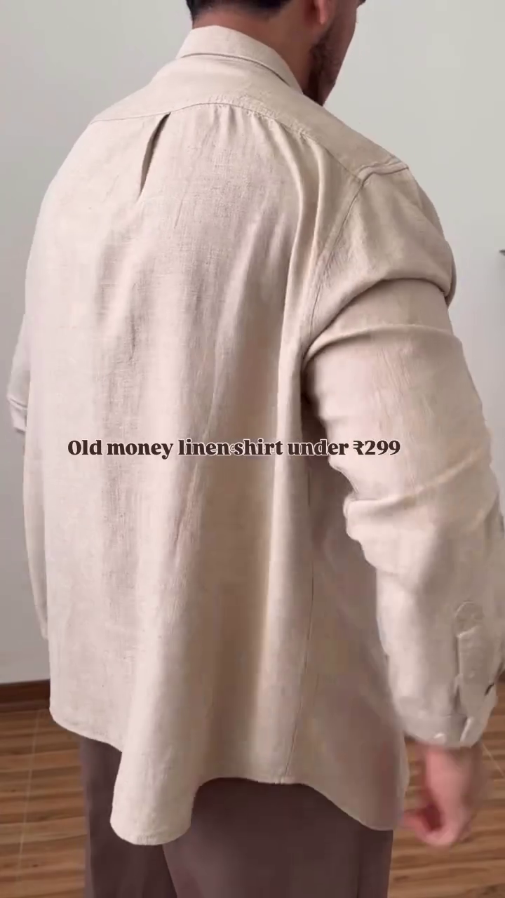Old Money Linen Shirt – Minimal Luxury
