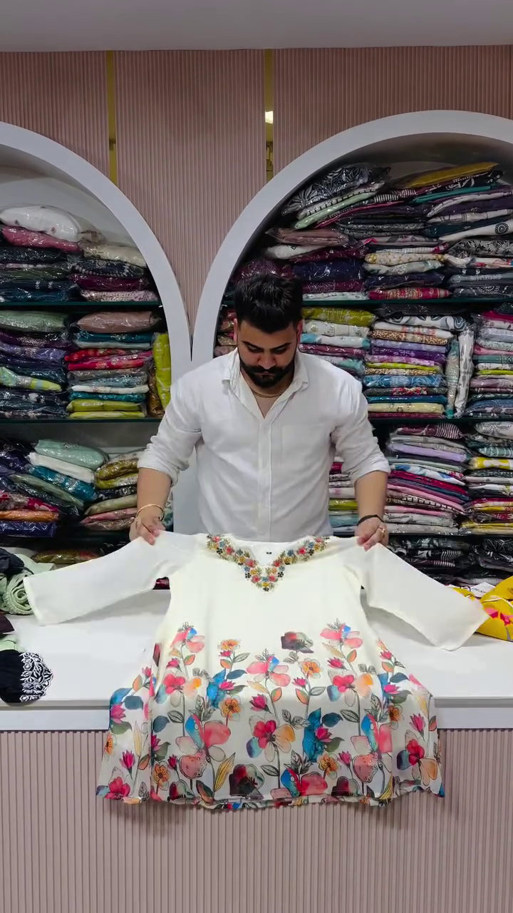 Vibrant Floral Suit Set – Fresh, Feminine & Festive