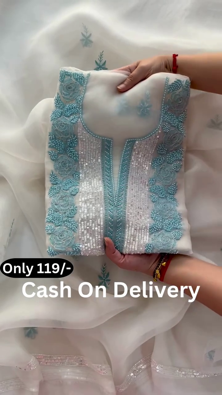 Embroidered Designer Suit Set – Graceful Elegance