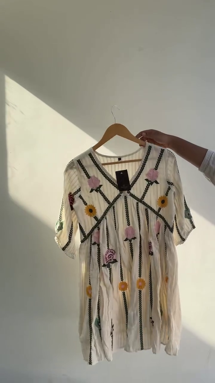 Dreamy Sheer Embroidered Top – Soft & Elegant Vibes