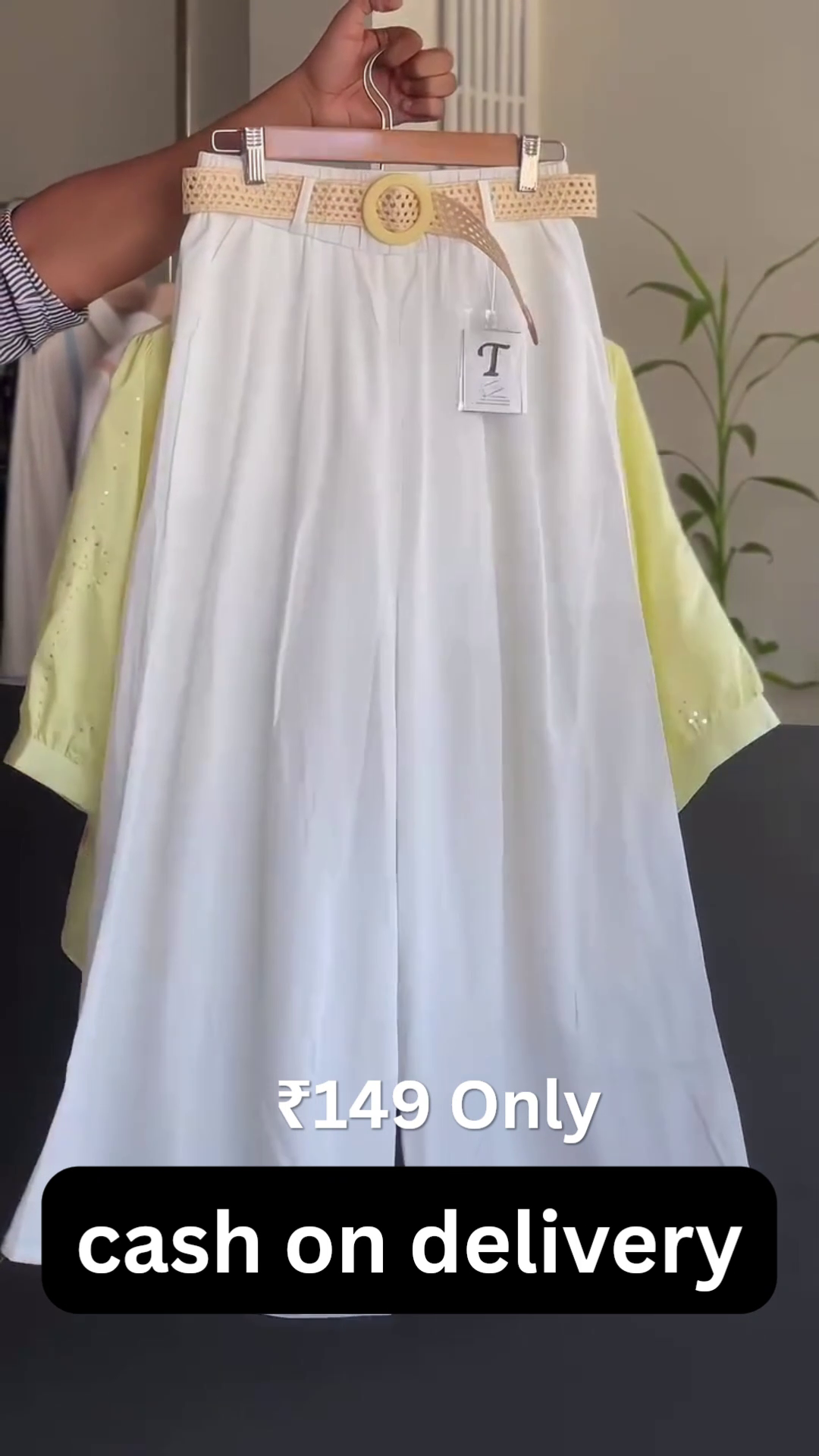 Pastel Lime Co-ord Set – Fresh & Trendy Look