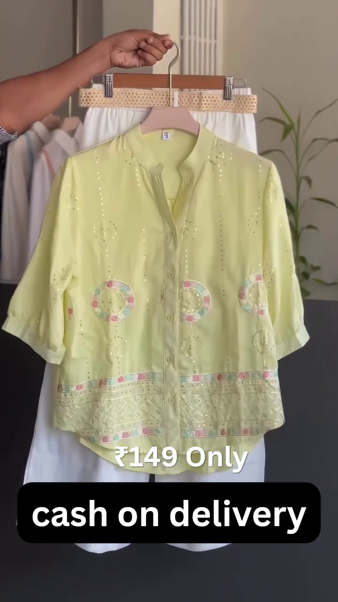 Pastel Lime Co-ord Set – Fresh & Trendy Look