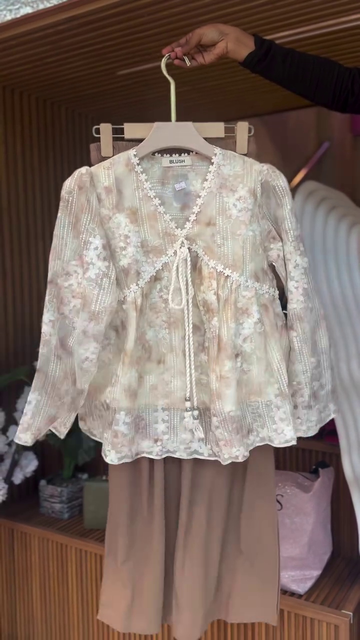 Sheer Floral Co-ord Set – Soft & Elegant Style