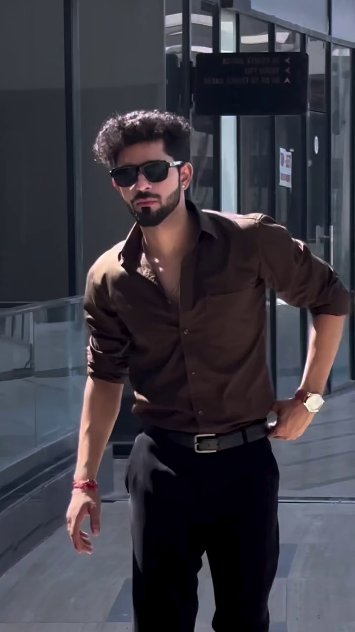 Dark Brown Formal Shirt – Bold, Sleek & Power Dressing Ready