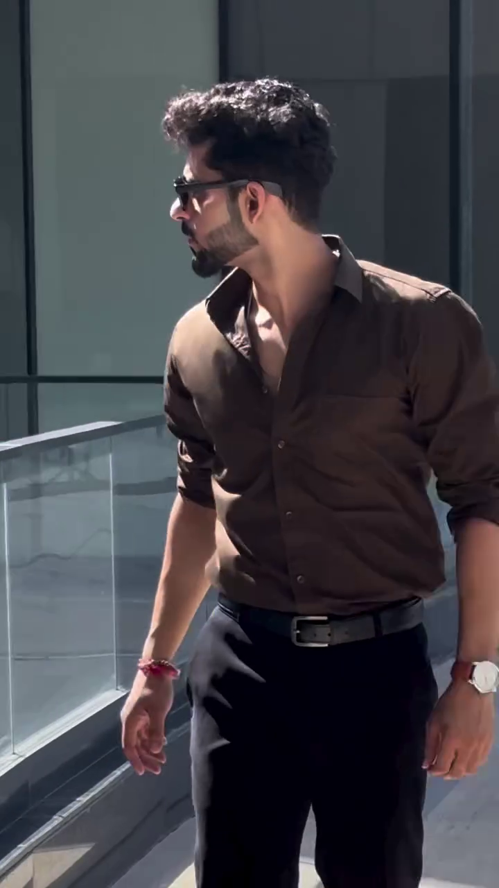 Dark Brown Formal Shirt – Bold, Sleek & Power Dressing Ready
