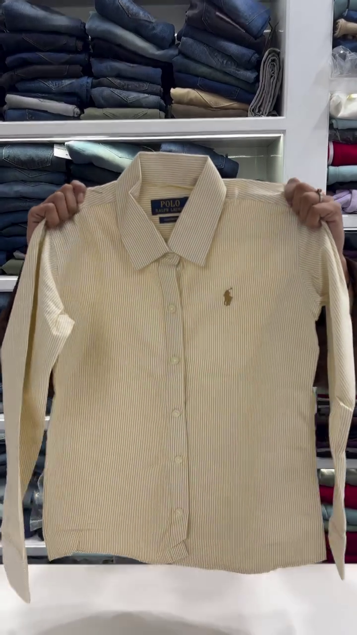 Premium Green Striped Shirt – Sharp, Sophisticated & Office-Ready