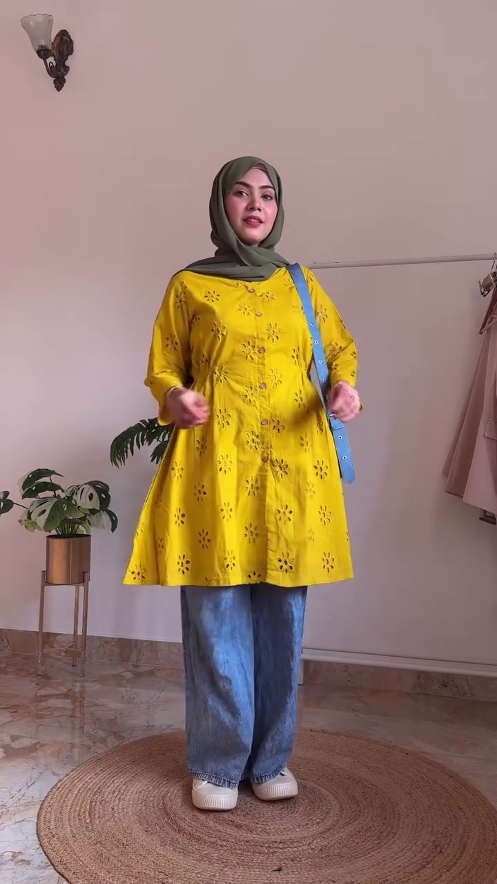 Bright Yellow Tunic – Fresh, Fun & Perfect for Everyday Style
