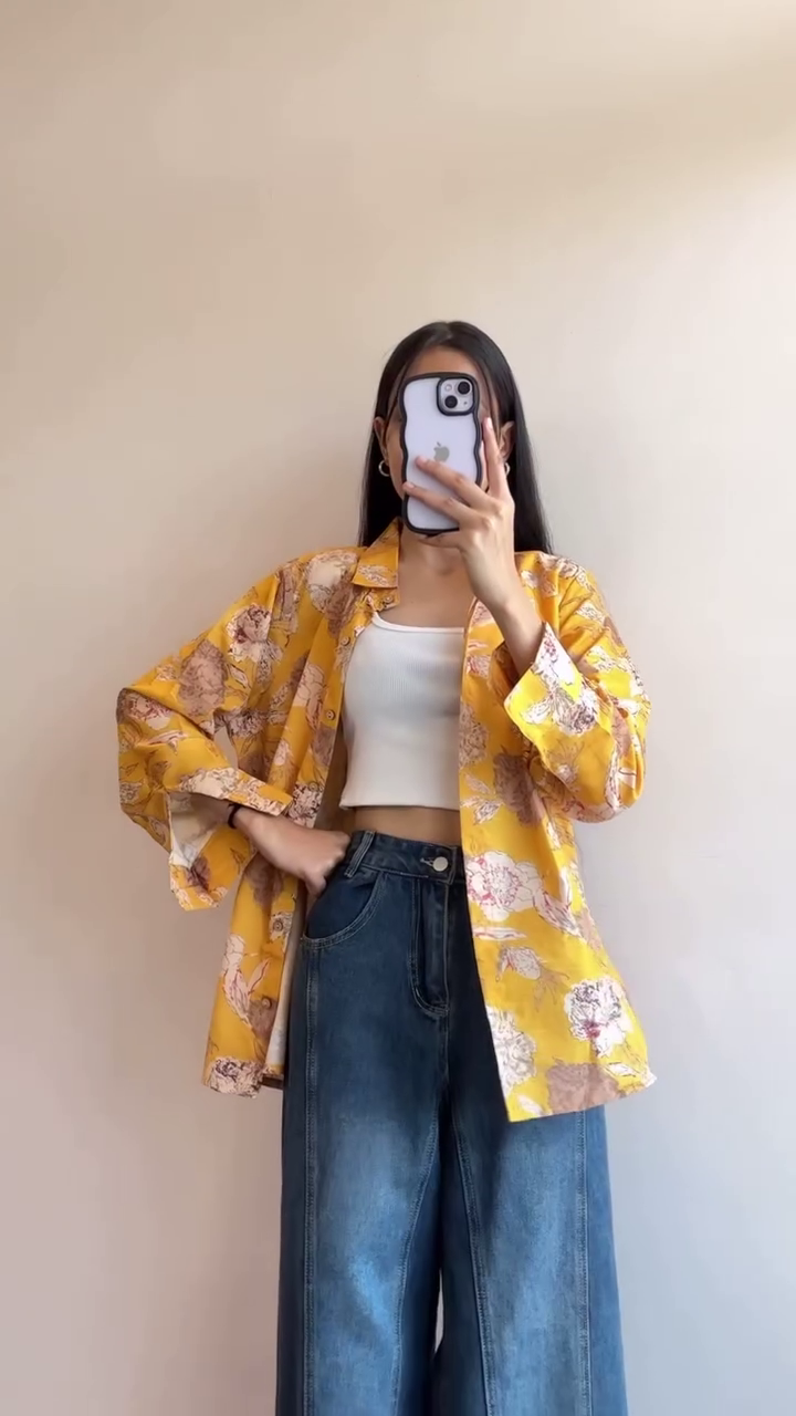 Black Heart Print Shirt – Cute Casual Vibes