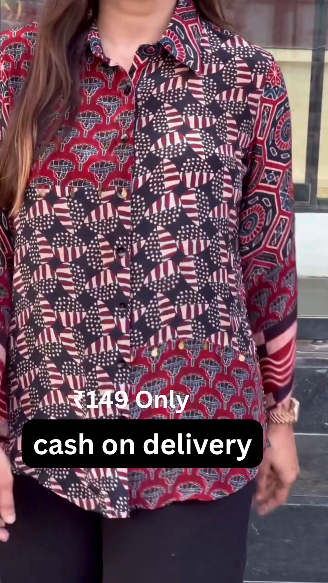 Abstract Printed Shirt – Bold Statement Style