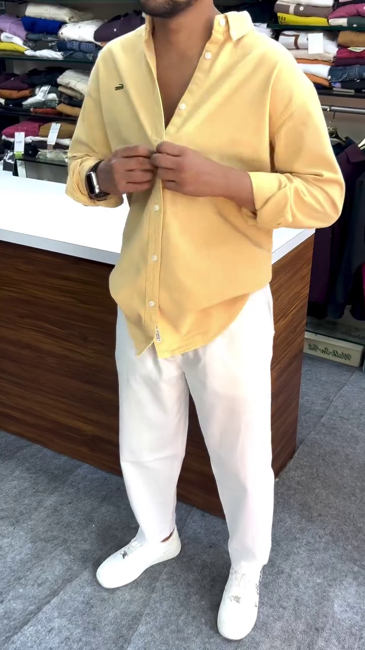 Olive Casual Shirt – Relaxed Everyday Style
